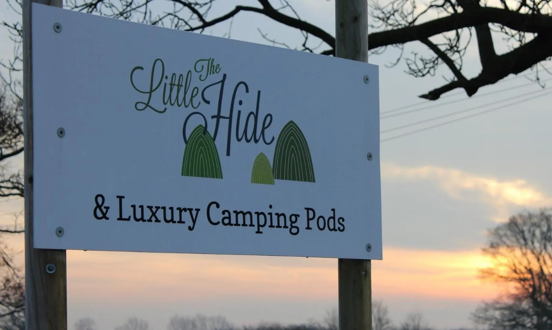 Apartman The Little Hide - Adult Only Camping Pods Wigginton